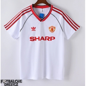 Manchester United 1988-1990 Retro Venkovní Dres Krátký Rukáv